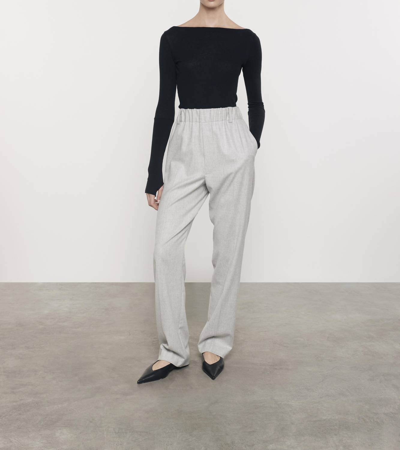 Enza Costa - CASHMERE BOATNECK TOP