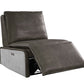 Metier Power Motion Recliner - Gray / Aluminum