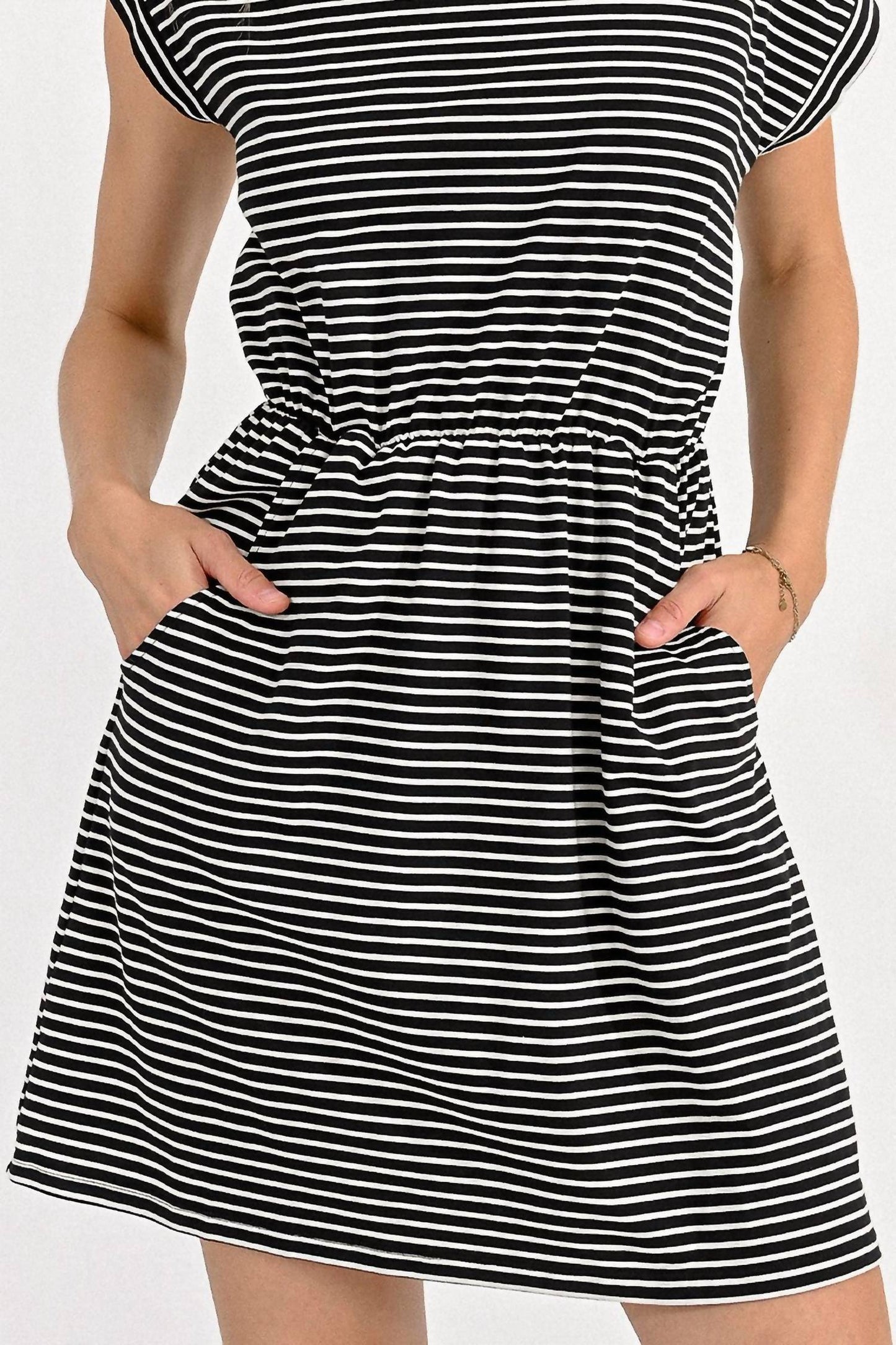 Molly Bracken - Striped Knit Dress