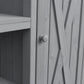 Foldable Outdoor Kitchen Island Patio Kitchen Cart