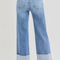 Risen - High Rise Wide Cuff Jeans