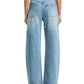 Steve Madden - Fianna Embellished High Rise Barrel Jean