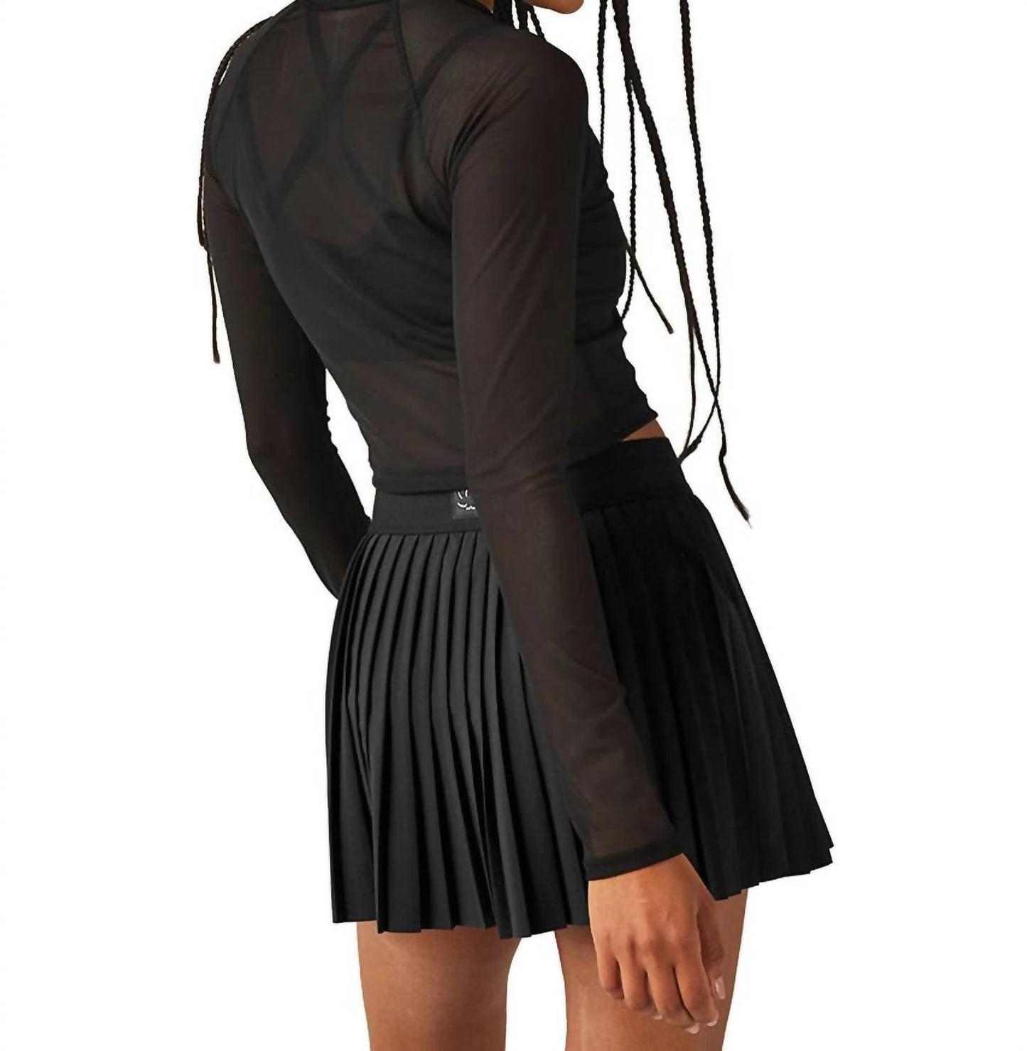 Beyond Yoga - Mesh Longsleeve Crop Top