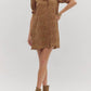 Entro - Graceful Blooms Embroidered Dress