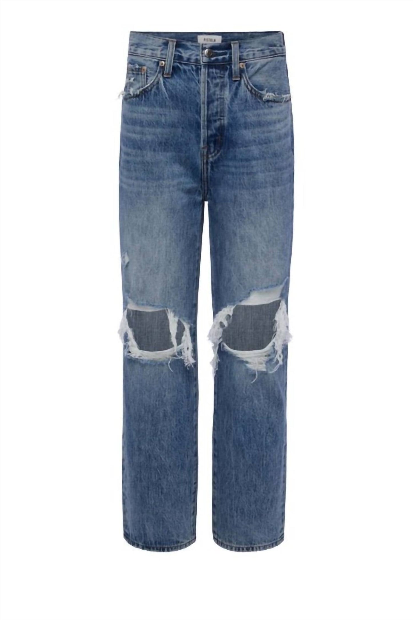 Pistola - Cassie Super High Rise Straight Jeans