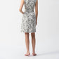 Joseph Ribkoff - Notched Collar Sleeveless Sheath Dress