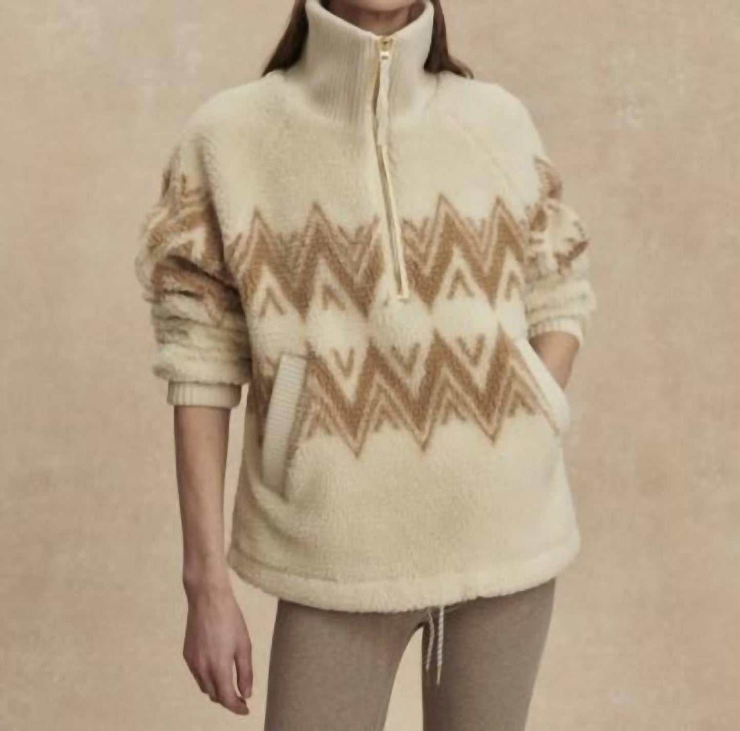 Varley - Hendrik Half Zip Sherpa Jacket