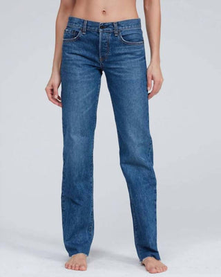 Askk Ny - Women's Long Low Rise Straight Jean