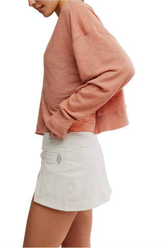 Free People - My Time Layer Open Back Crop Top