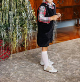 The Beaufort Bonnet Company - Boy's Jack Keene Jon Jon Velveteen Romper