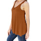 Basic Bae - Effortless Elegance Lace V-Neck Cami