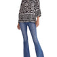 Entro - Renee Paisley Print 3/4 Sleeve Tunic