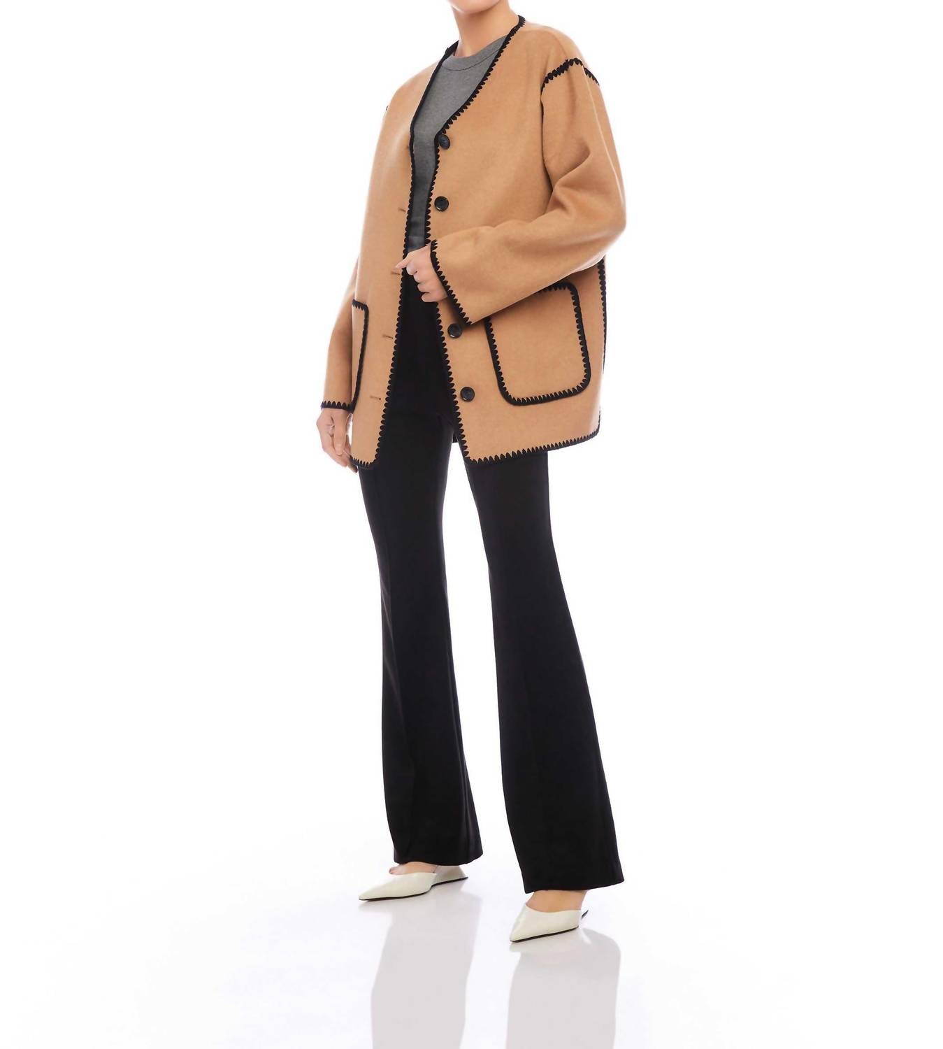 Fifteen Twenty - Nico V-neck Jacket