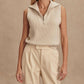 Varley - Amina Half Zip Knit Top