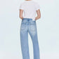 Pistola - Lexi Mid Rise Bowed Straight Jean
