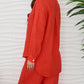 Milio Milano - Linen Long Sleeve Hi-lo Button Down Top