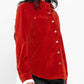 Judy Blue - Corduroy Fringed Back Jacket