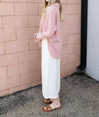 Z Supply - The Perfect Linen Long Sleeve Top