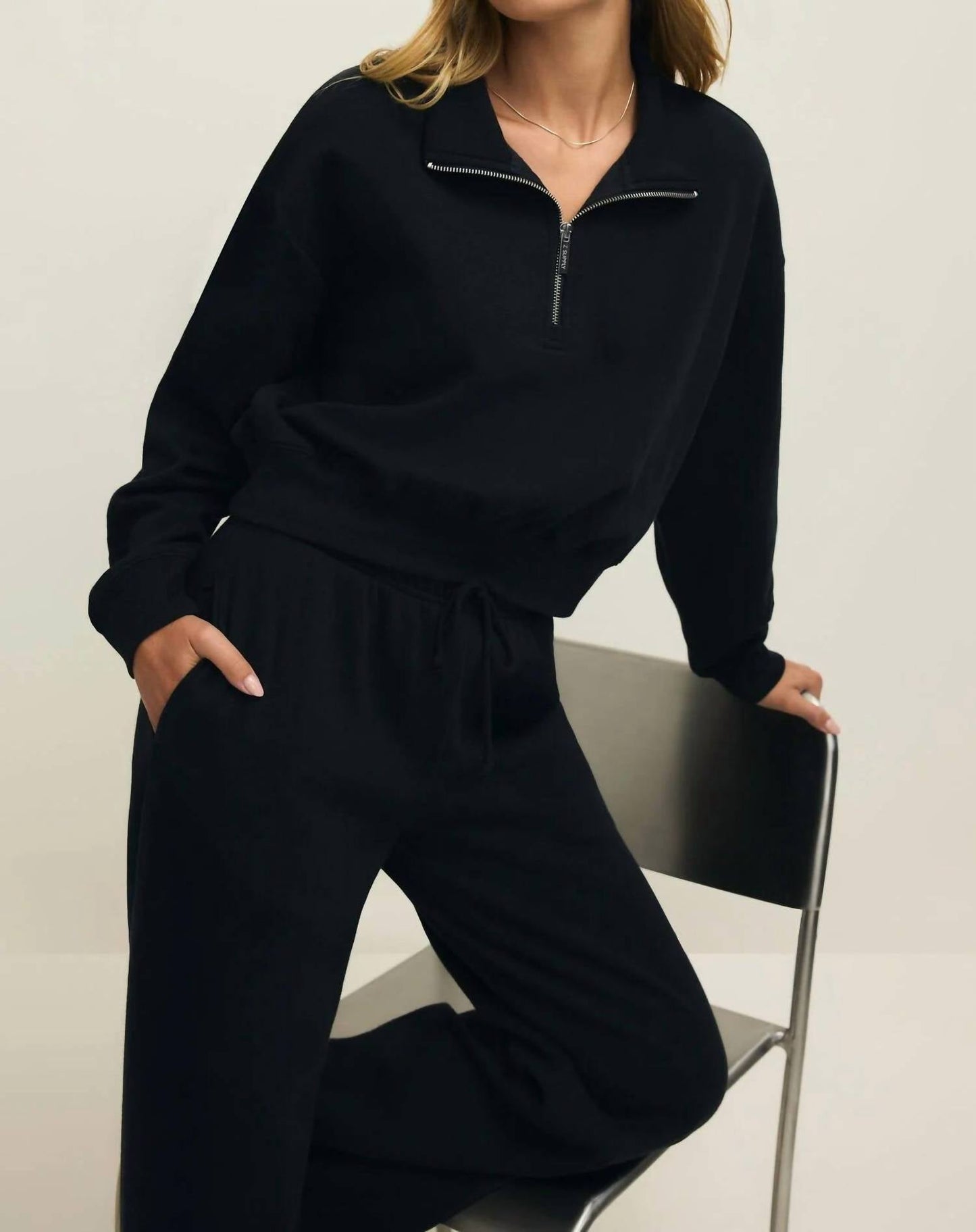 Z Supply - Downtown Half Zip Sweatshirt