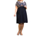 On The Plus Side - Shelby Short Sleeve Dress - Plus Size