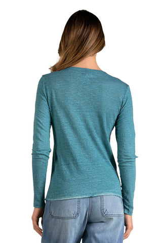Elan - Long Sleeve Crewneck Top
