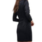 Free People - Naomi Padded Shoulder Velvet Mini