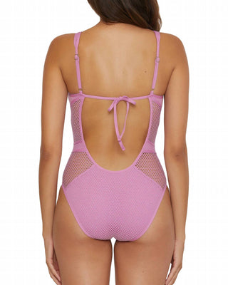 Becca - Network Show And Tell Plunge One Piece Swimsuit