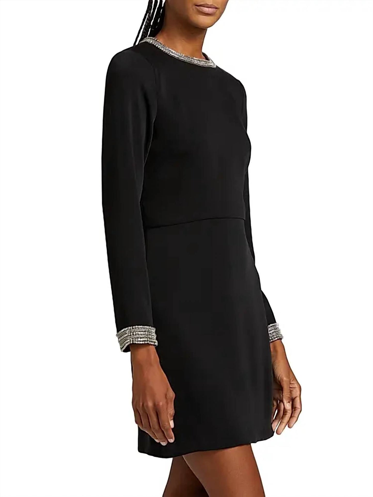 Veronica Beard - Tala Embellished-trim Minidress