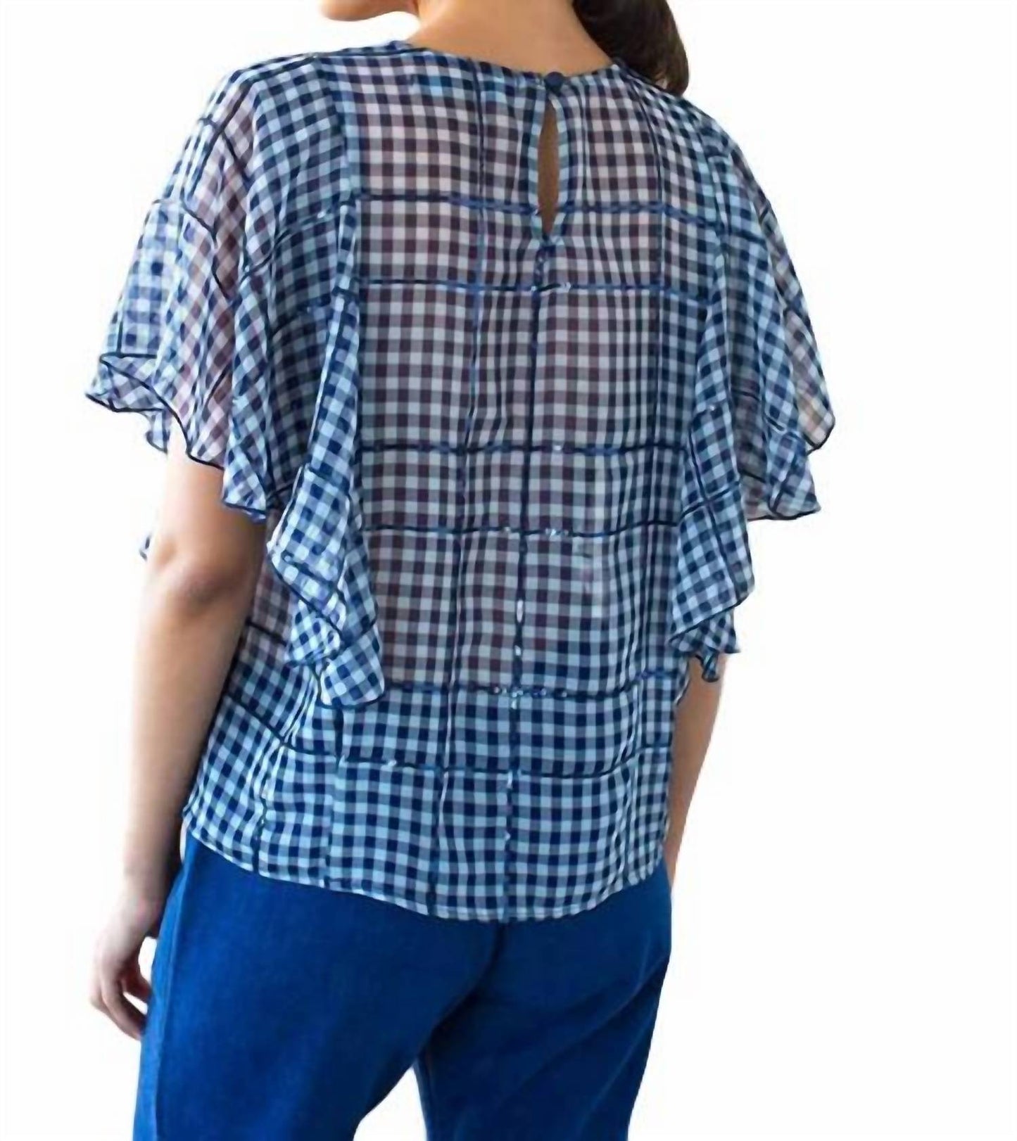 Eva Franco - Juniper Cape Sleeve Top