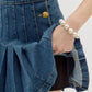 Entro - Denim Pleated Skirt