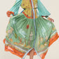 Alemais - Surrealist Ramie Shirtdress