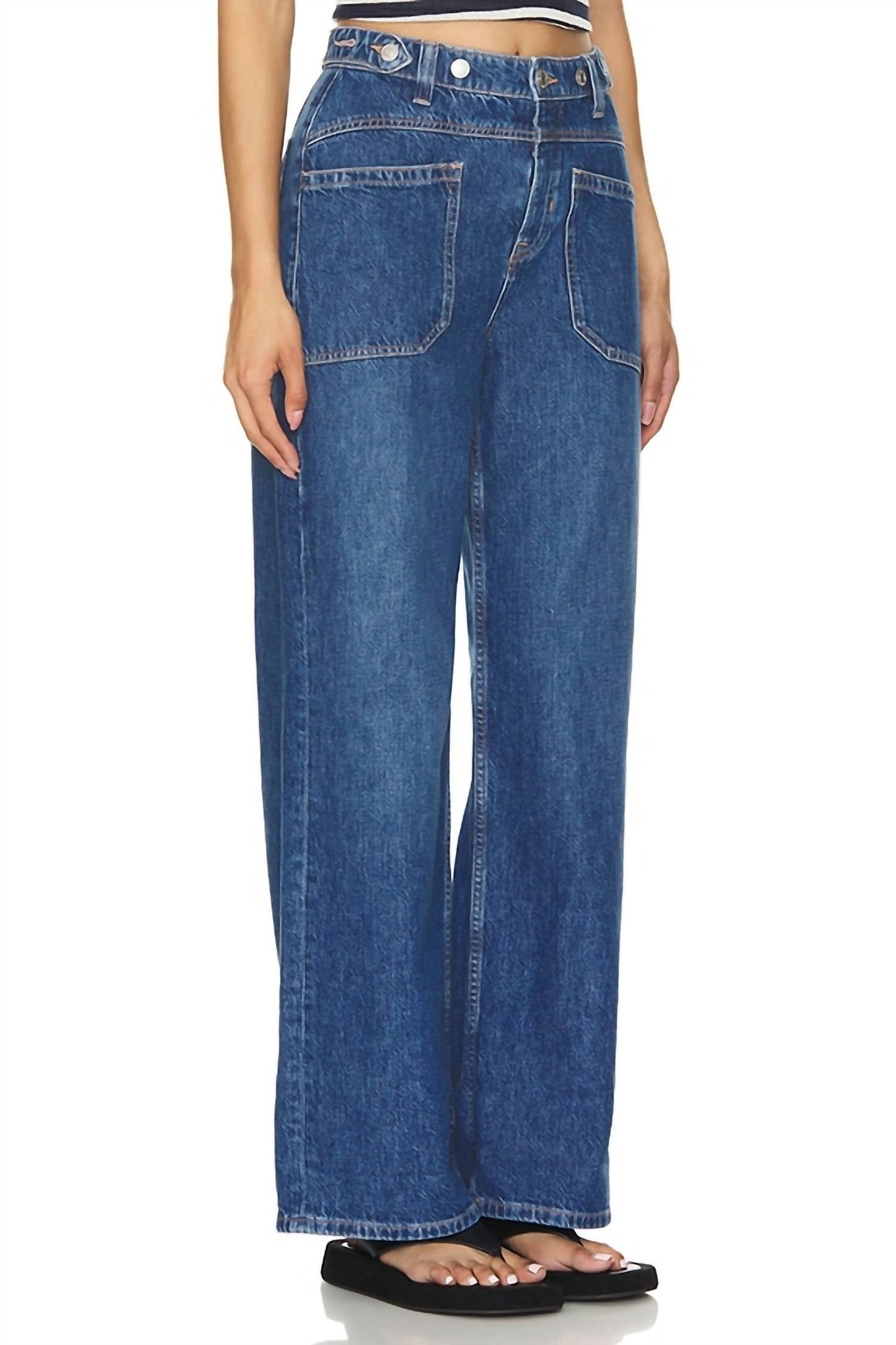 Free People - Palmer Cuffed Jeans