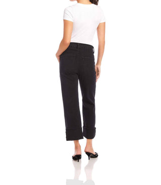 Fifteen Twenty - Clara Cuffed Straight Leg Jeans