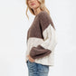 Blu Pepper - Colorblock Chevron Sweater