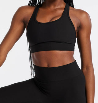 Bandier - Center Stage Rib Sports Bra