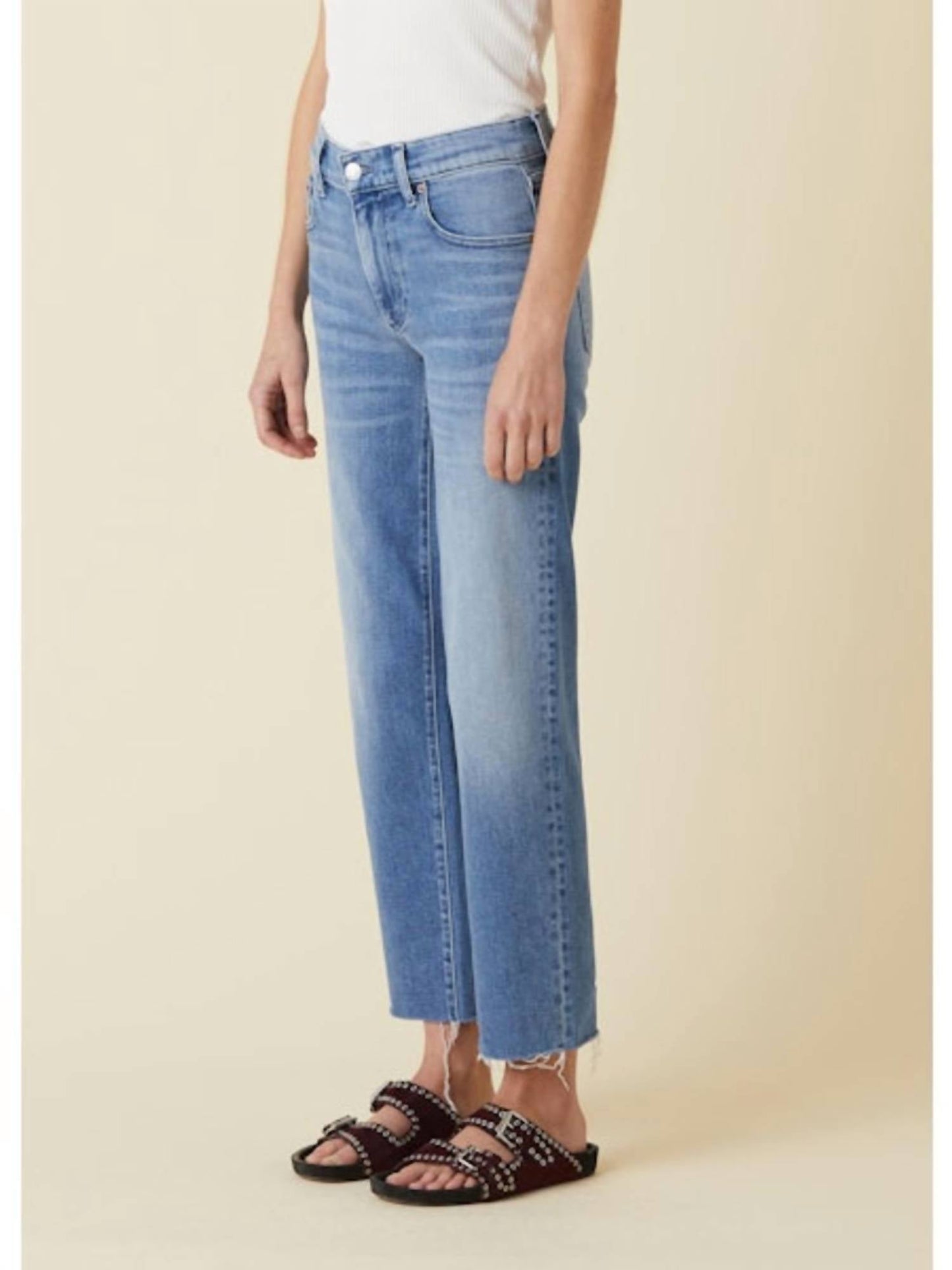 Le Jean - Sabine Straight Ankle Jeans
