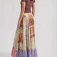 Free People - Santa Eulalia Printed Maxi Skirt