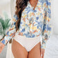 Entro - Floral Print Bodysuit
