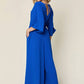 Double Take - Surplice Wide Leg Jumpsuit