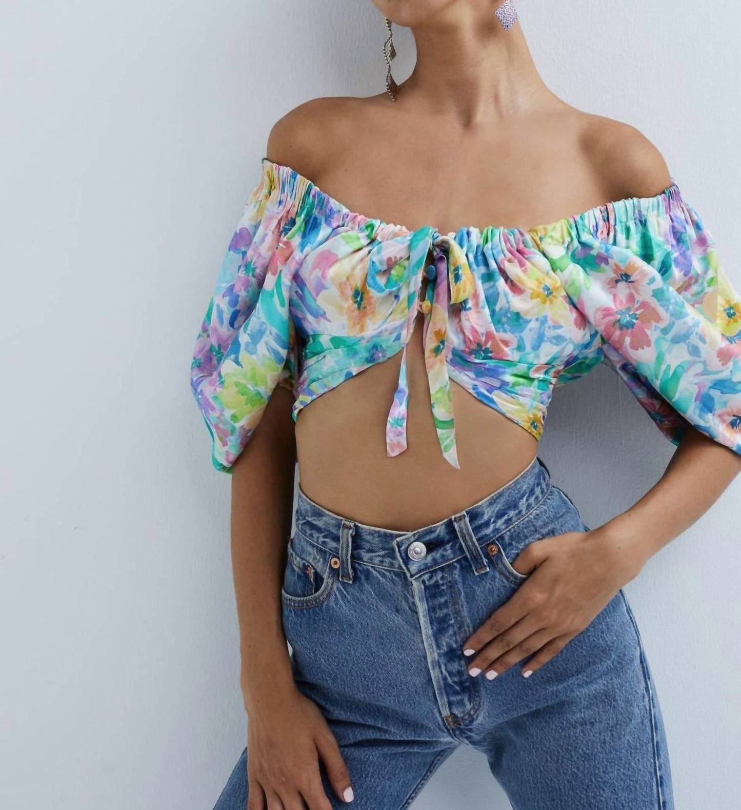 For Love & Lemons - BLAIRE CROP TOP