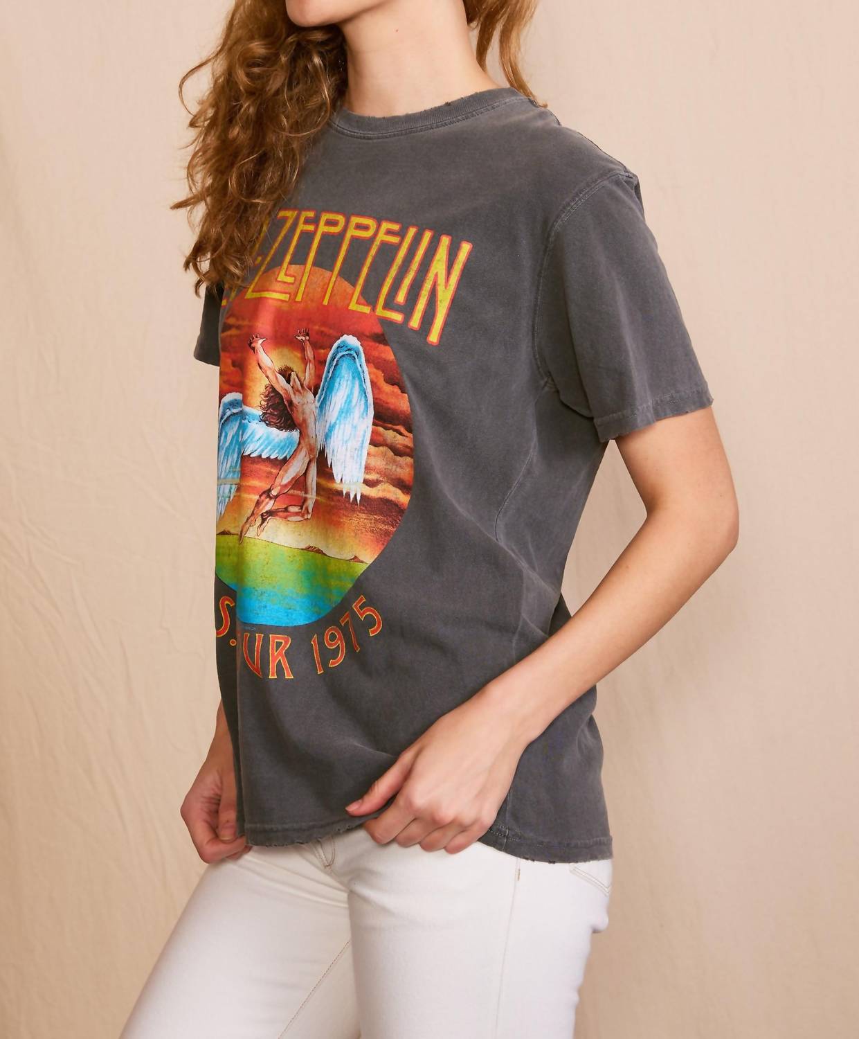 People Of Leisure - Led Zeppelin 'u.s Tour 1975' Sunkissed Tee