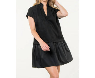 Thml - Faux Suede Bubble Dress