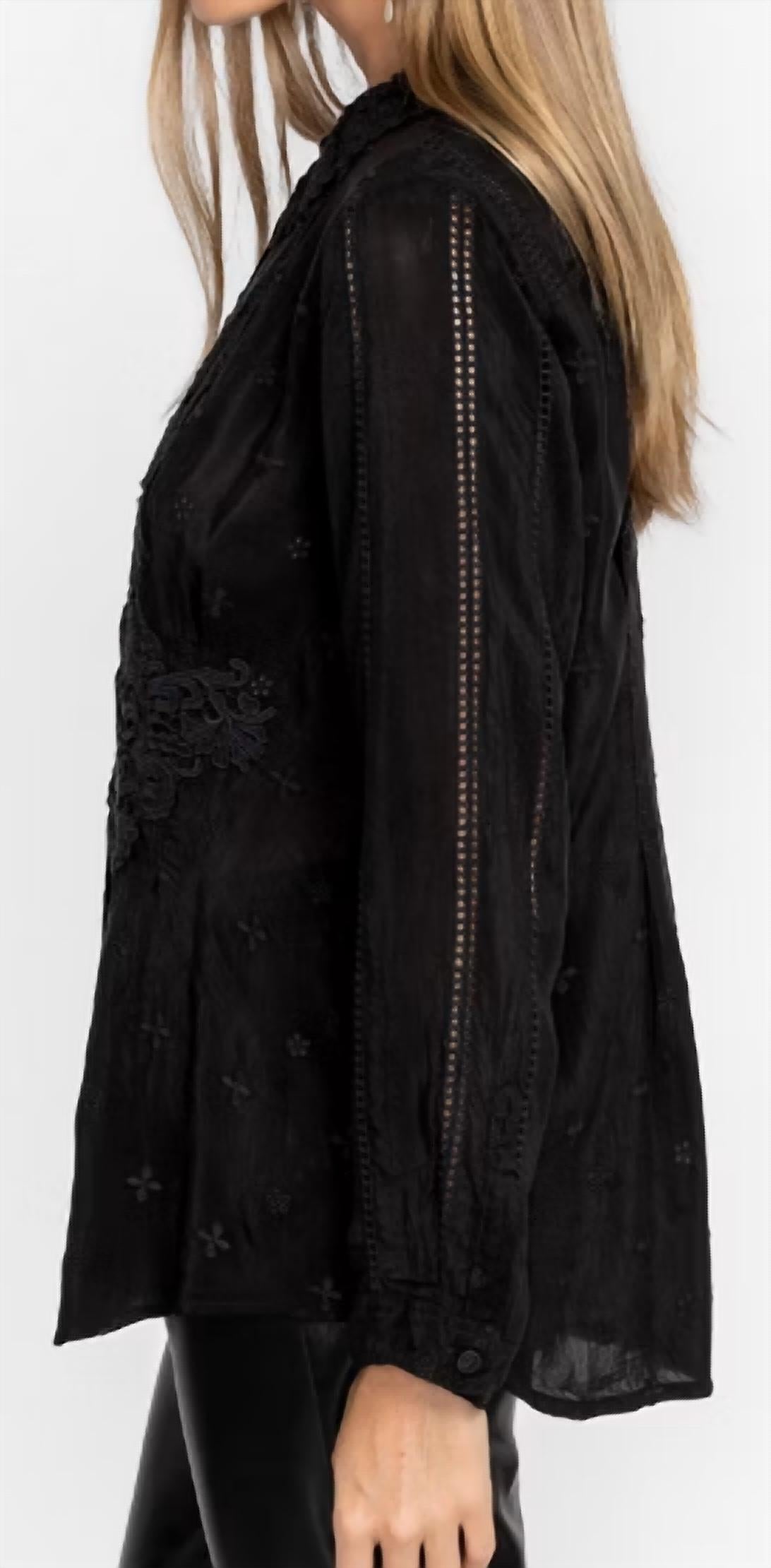 Johnny Was - Celia Applique Shirt