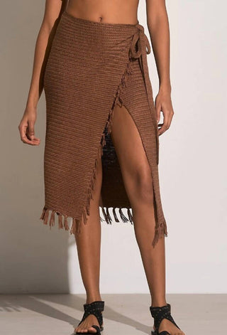 Elan - Crochet Wrap Skirt