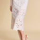 2.7 August Apparel - Lace Midi Skirt