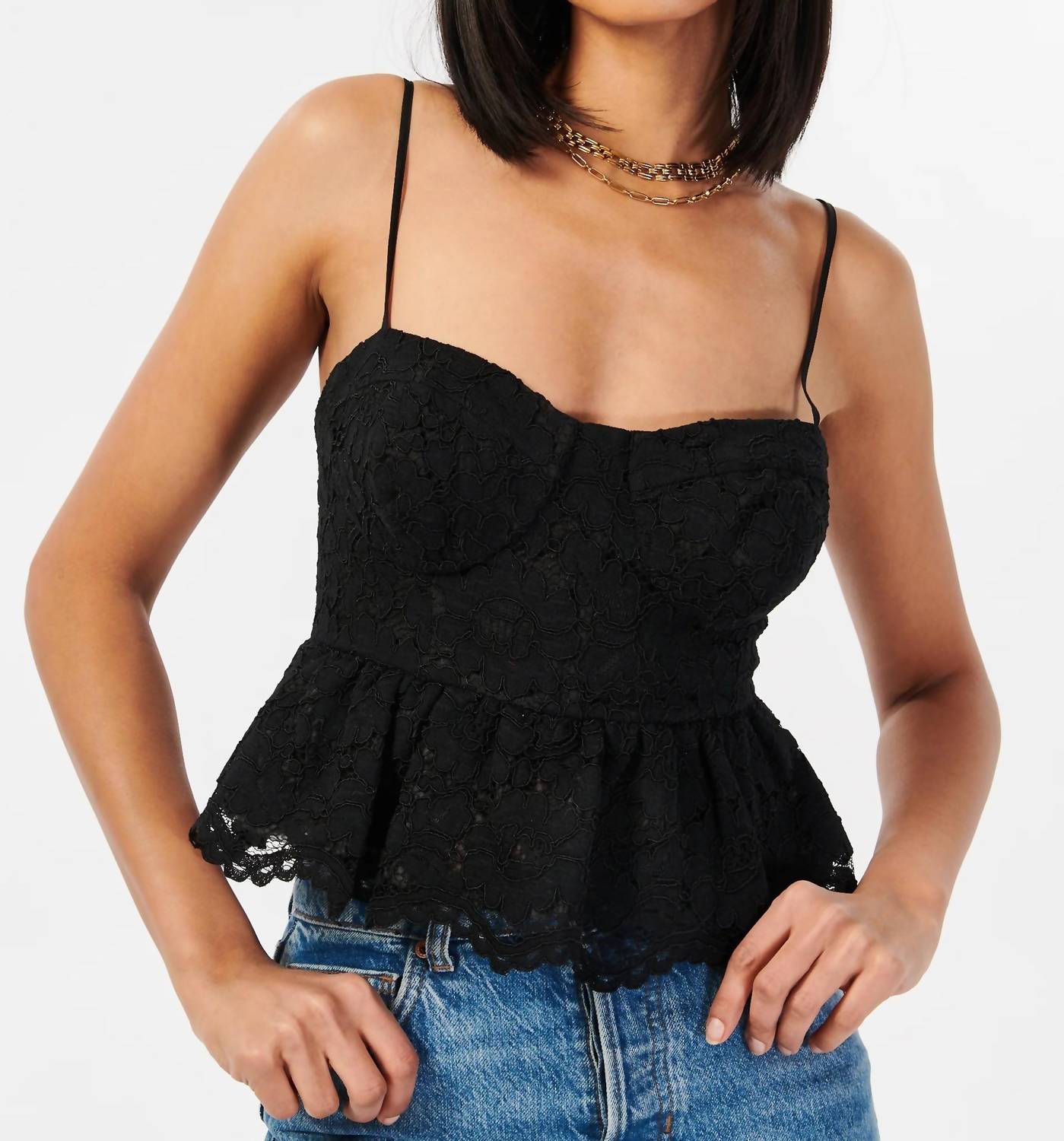 Cami Nyc - Alexandra Lace Bustier Top