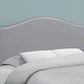 Full Size Upholstered Bed Headboard Only - Gray