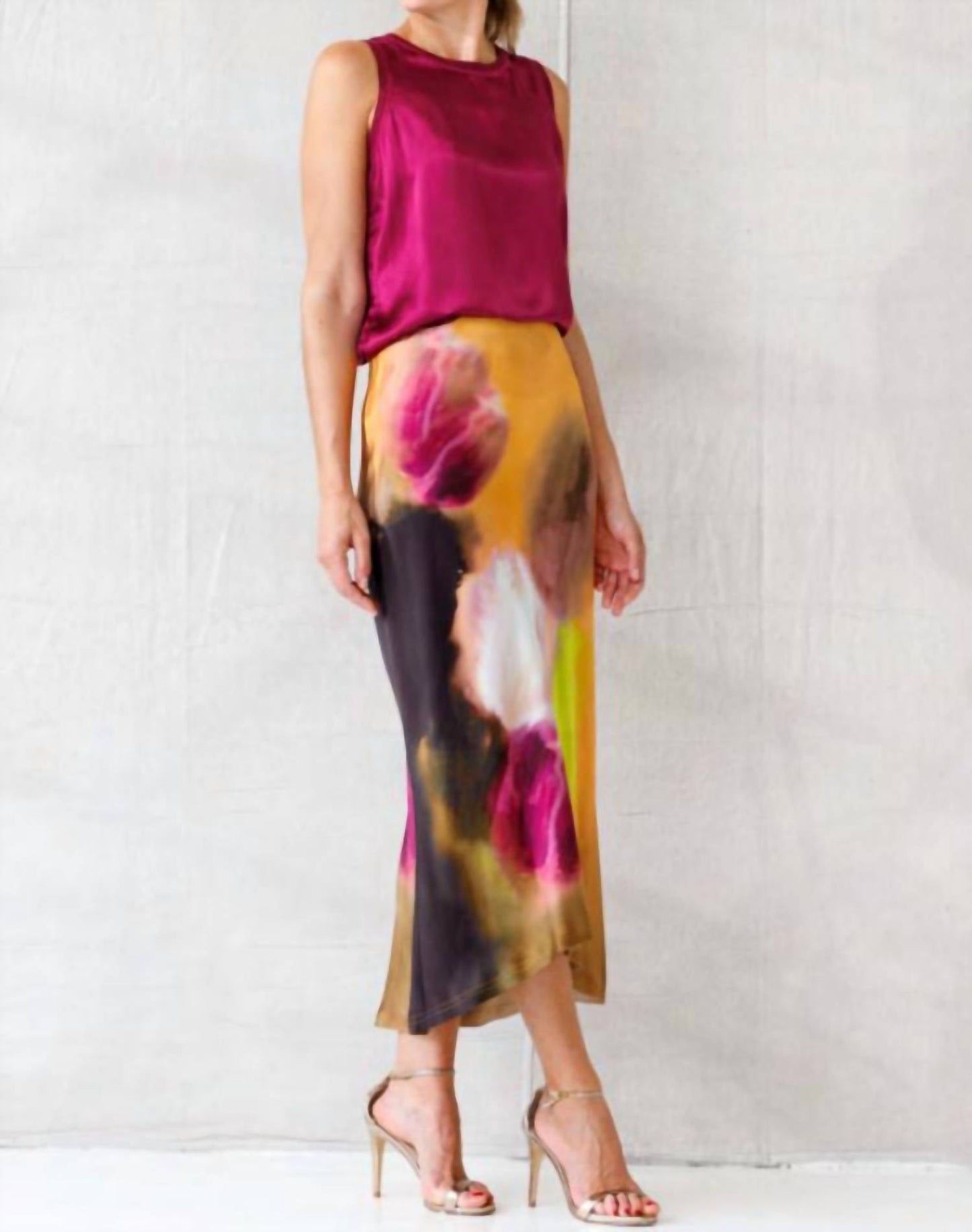 Go By Go Silk - SLOPE SKIRT