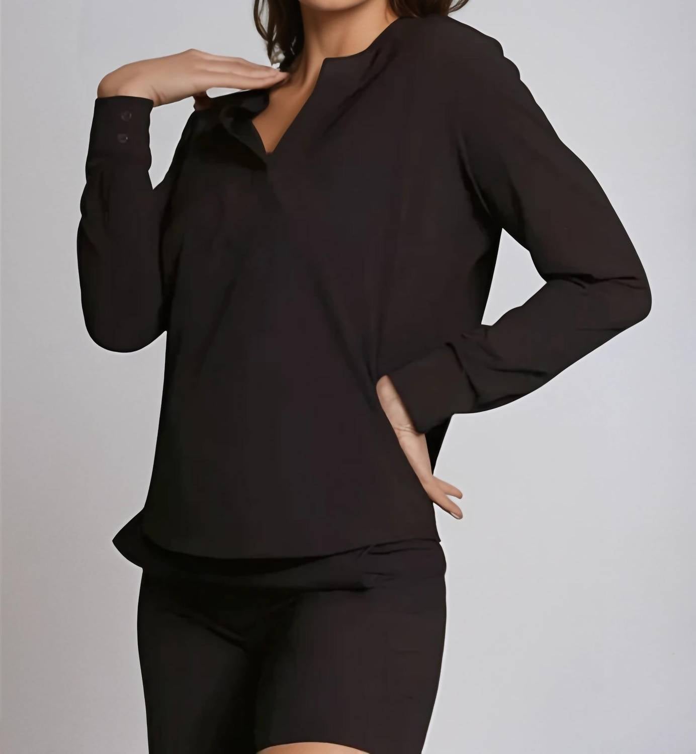 Buki - Resort Vee Popover Shirt