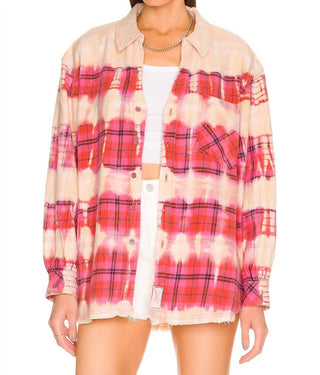 Free People - Boy To The Bone Plaid Top